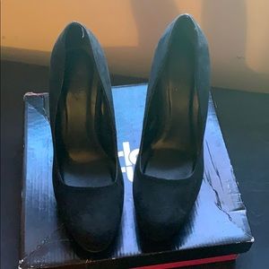 Black Platform heels